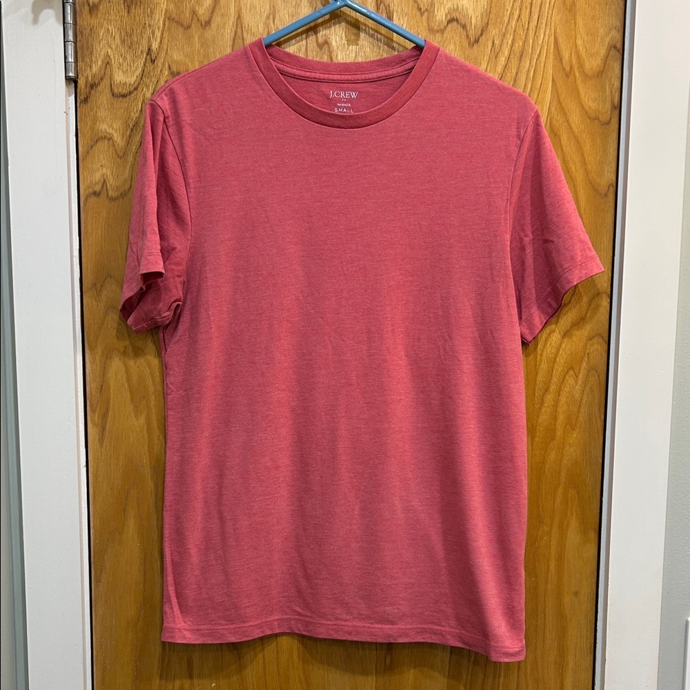 J.Crew Washed T-Shirt Men’s Small Red Vintage Crewneck Basic Tee